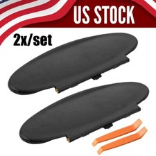 2x Sun Visor Mirror Cover For Porsche 911 996997 For Boxster For Cayman 986987