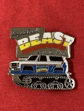 Virginia Beast Monster Truck collectible lapel pin, tie tack, hatpin museum 4X4