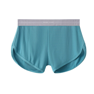 Herren-Baumwoll-Boxershorts aus Baumwolle Sommer 3/4 Länge Sportliche Höschen