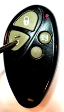 1 Code Alarm Car Starter Keyless Entry Remote Fob ELVATDB DIYTX Red LED 4 Button