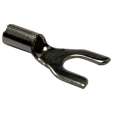 High Temperature 100 Pieces Terminal Connectors 16-14 AWG Gauge 8 Spade - USA