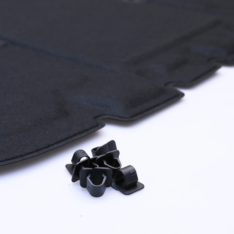 Aislador de motor capó para Volkswagen POLO 2018- Absorbedor de sonido capó con clips Foto 4 de 4