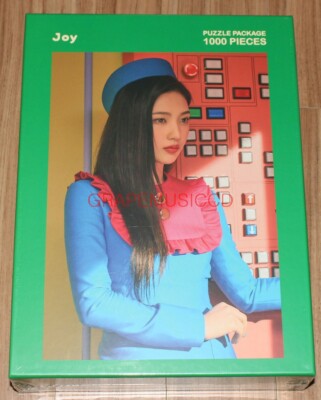 RED VELVET SM OFFICIAL GOODS PUZZLE PACKAGE + POSTER + LUCKY CARD