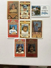 LA Dodgers - Perma-Graphics - Valenzuela, Sax, Lopes, Garvey - Lot of8