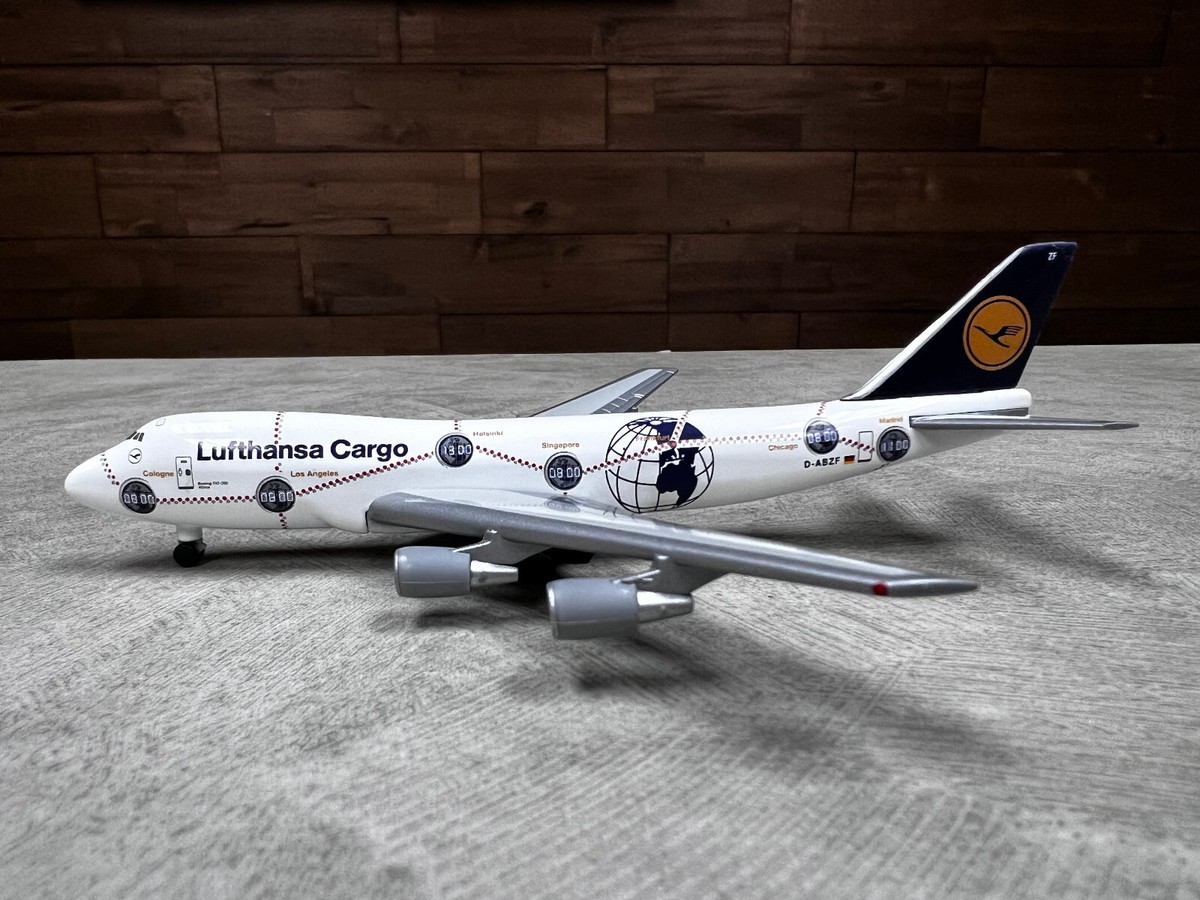 航空機・ヘリコプター Lufthansa Cargo Boeing 747-200F 1:500 Herpa Wings Lufthansa Cargo Boeing 747-200F 1:500 D-ABZF