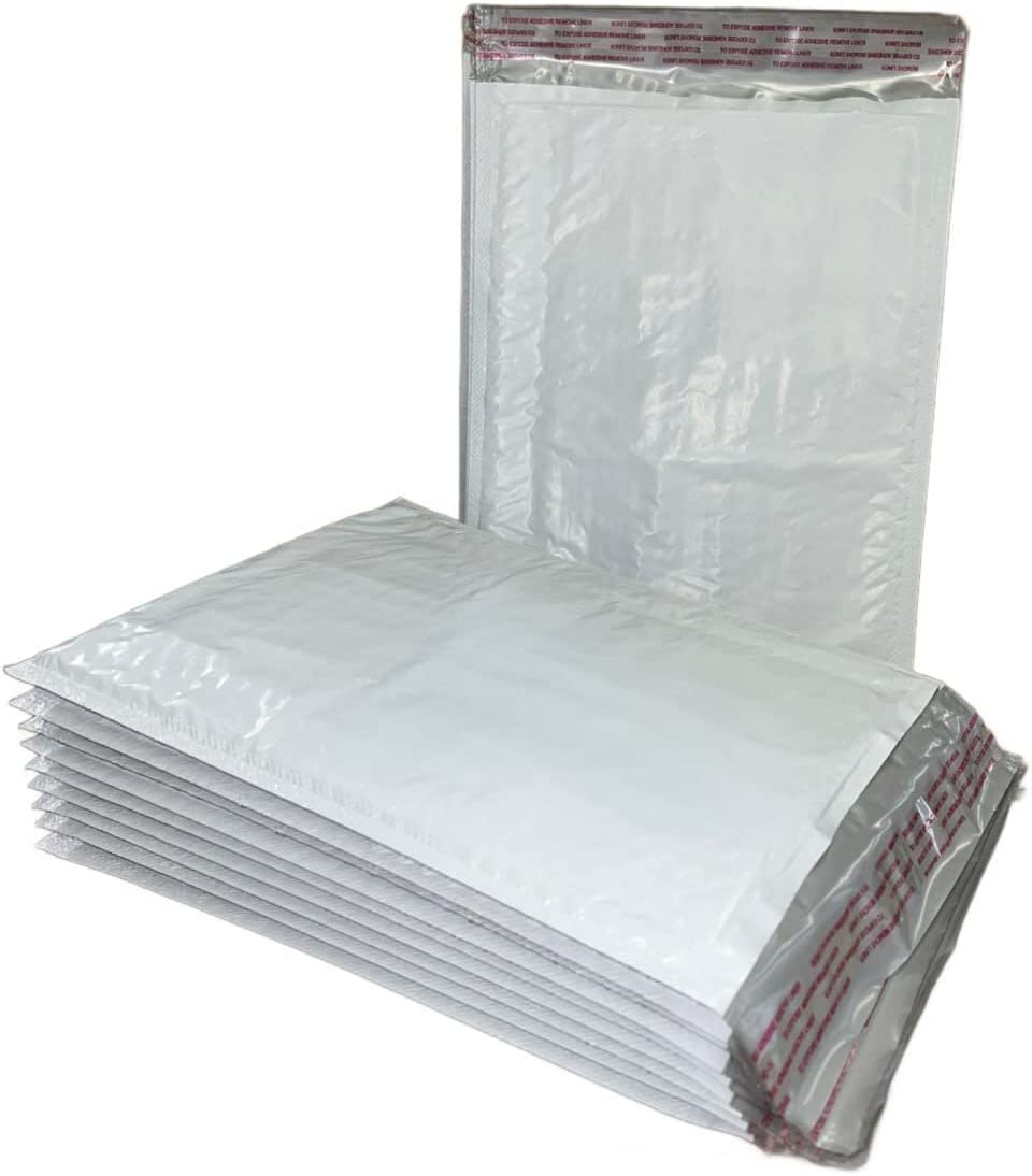 Bubble Mailers Poly 400 Count #5 Poly Bubble Mailers - 10.5x16 - Foto 9