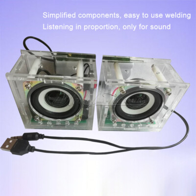 DIY Production Parts Audio Kit Mini Speaker Small Power Amplifier Computer Audio