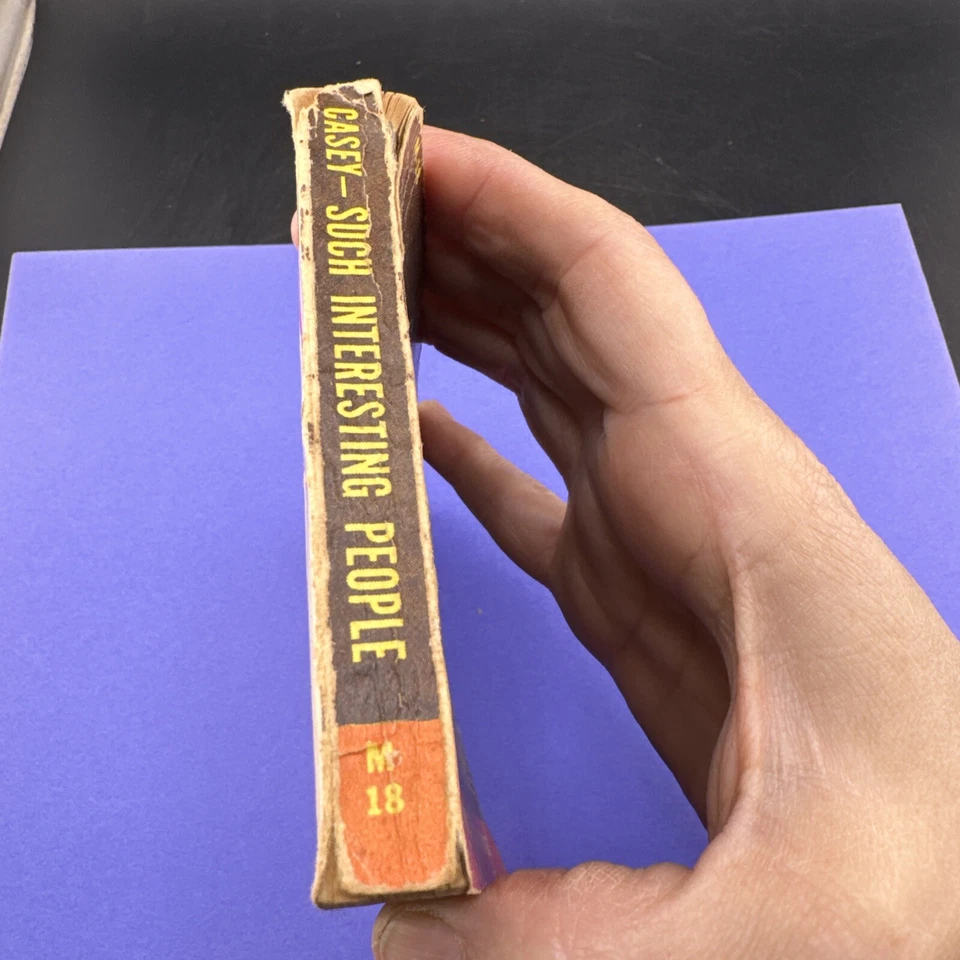 💥 Armed Services Edition M-18 💥 SUCH INTERESTING PEOPLE 💥WW2 Rare - Image 2 of 4