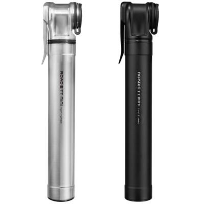 Topeak Fahrrad Handpumpe Roadie TT Mini Twin Turbo Luft Pumpe Presta Ventile