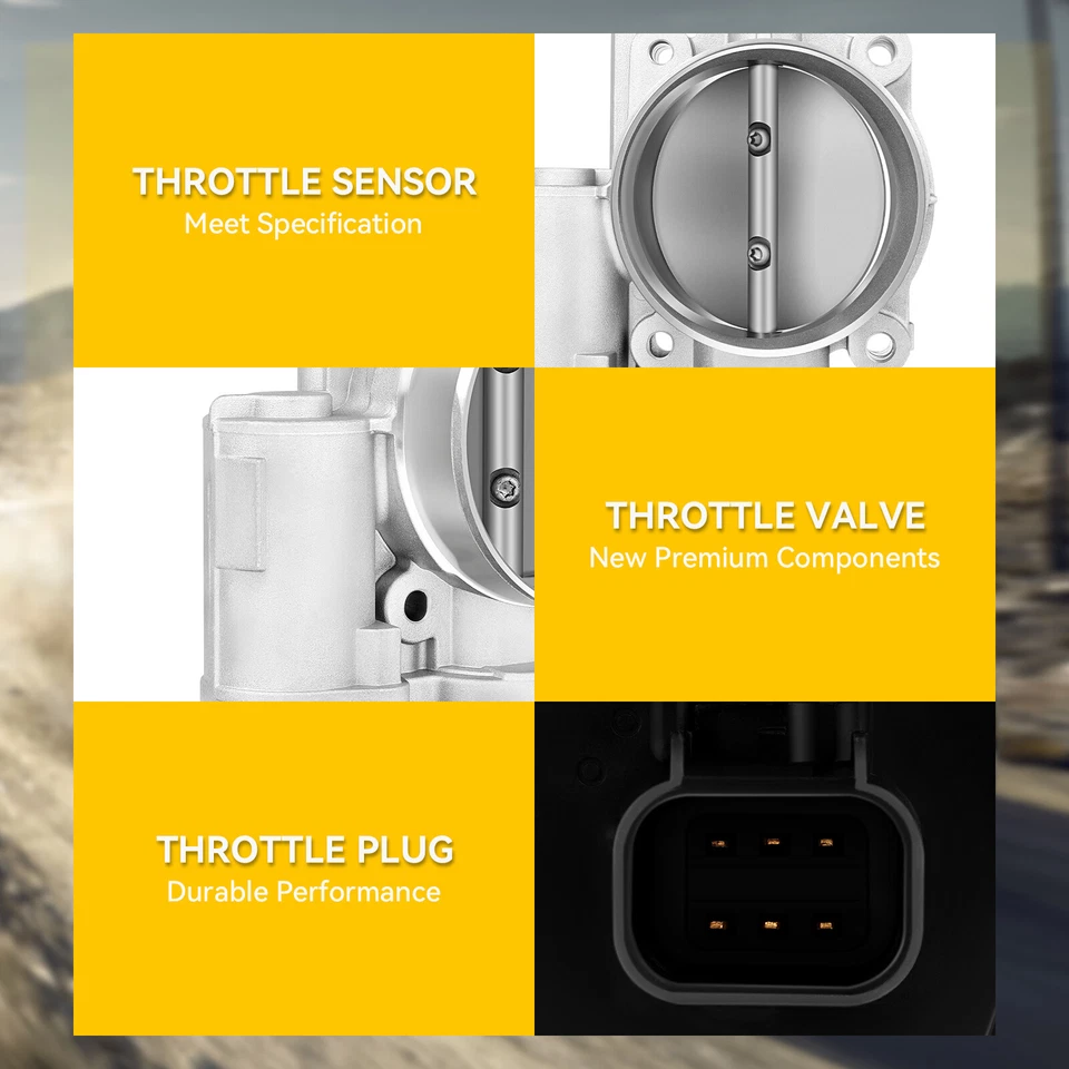 Carrocería del acelerador para Chevrolet Trailblazer GMC Envoy Saab 9-7x 4,2 L 2009-2008 Foto 4 de 4