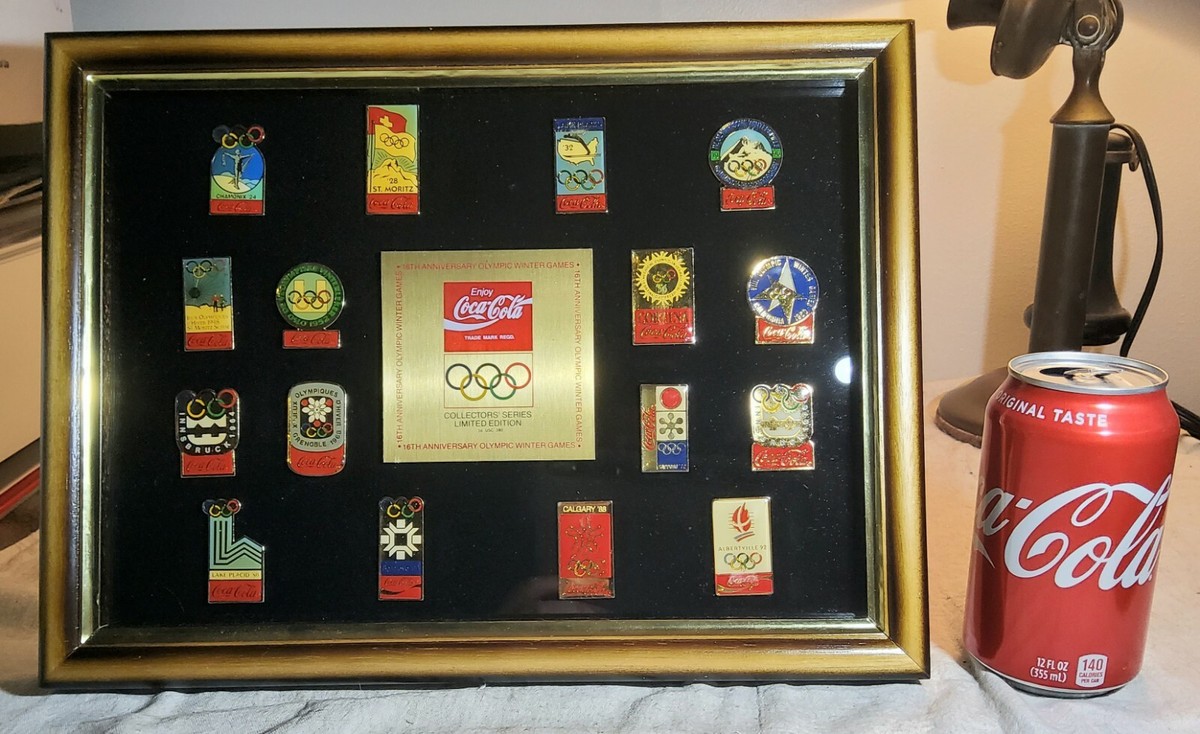 COCACOLA COLLECTORS SERIES LE 16TH ANNIVERSARY OLYMPIC WINTER