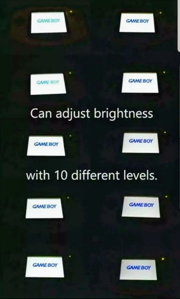 Gameboy Advance Custom GBA Nintendo IPSV2 6 Upgrade DBZ Edition Bundle Set - Image 3 of 4