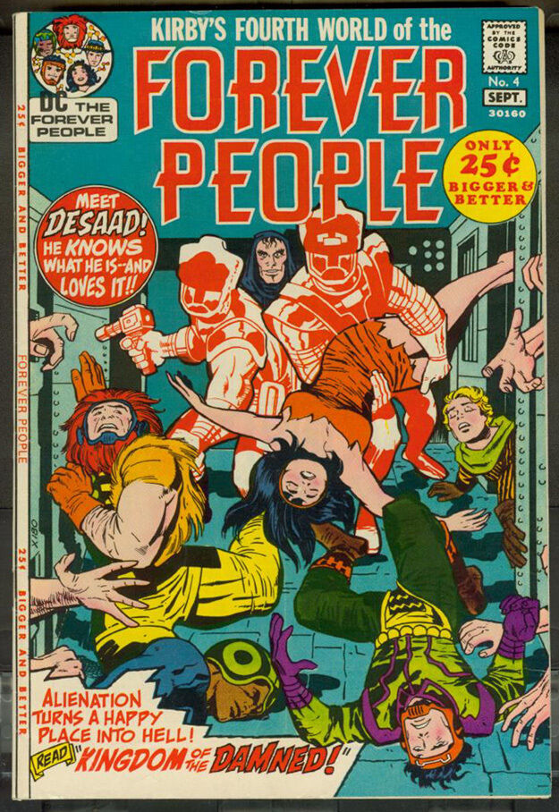 The FOREVER PEOPLE #4, 1971, DC Comics