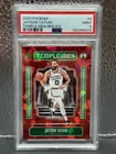 2023 Panini Phoenix Basketball Red Ice Jayson Tatum #4 PSA 9