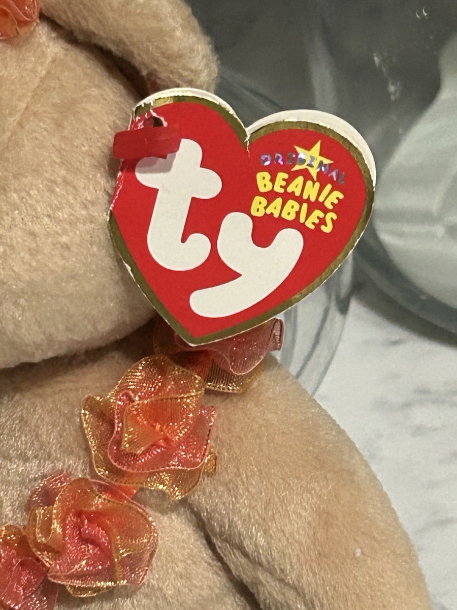 Ty Beanie Babies Alana the Hula Dancer/Luau Bear MWMT Hawaii | eBay