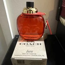 COACH LOVE EAU DE PARFUM SPRAY 3 FL OZ (90 ML) FRANCE TESTER