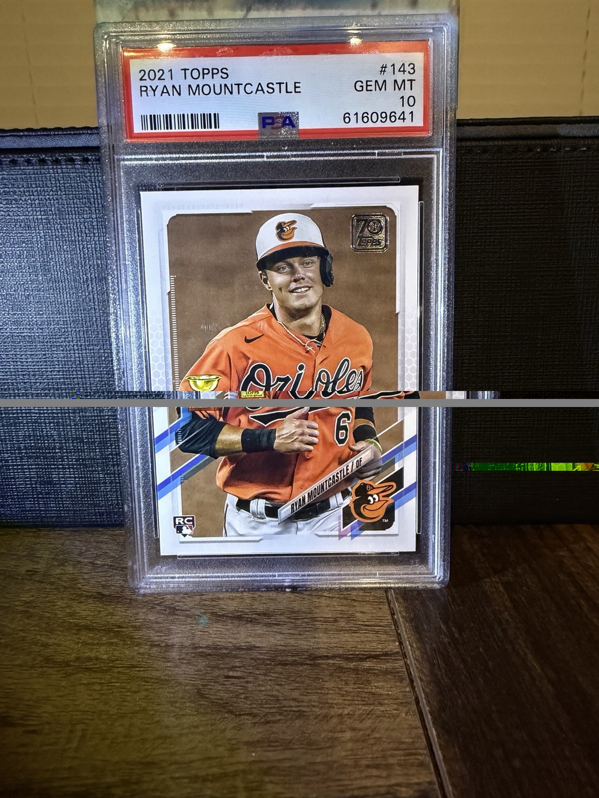 2021 Topps Ryan Mountcastle #143 Baltimore Orioles Rookie PSA 10 Baseball Card