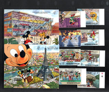 1989 Antigua & Barbuda Sc#1207-16 Disney Vacation. MNH Est$29.00