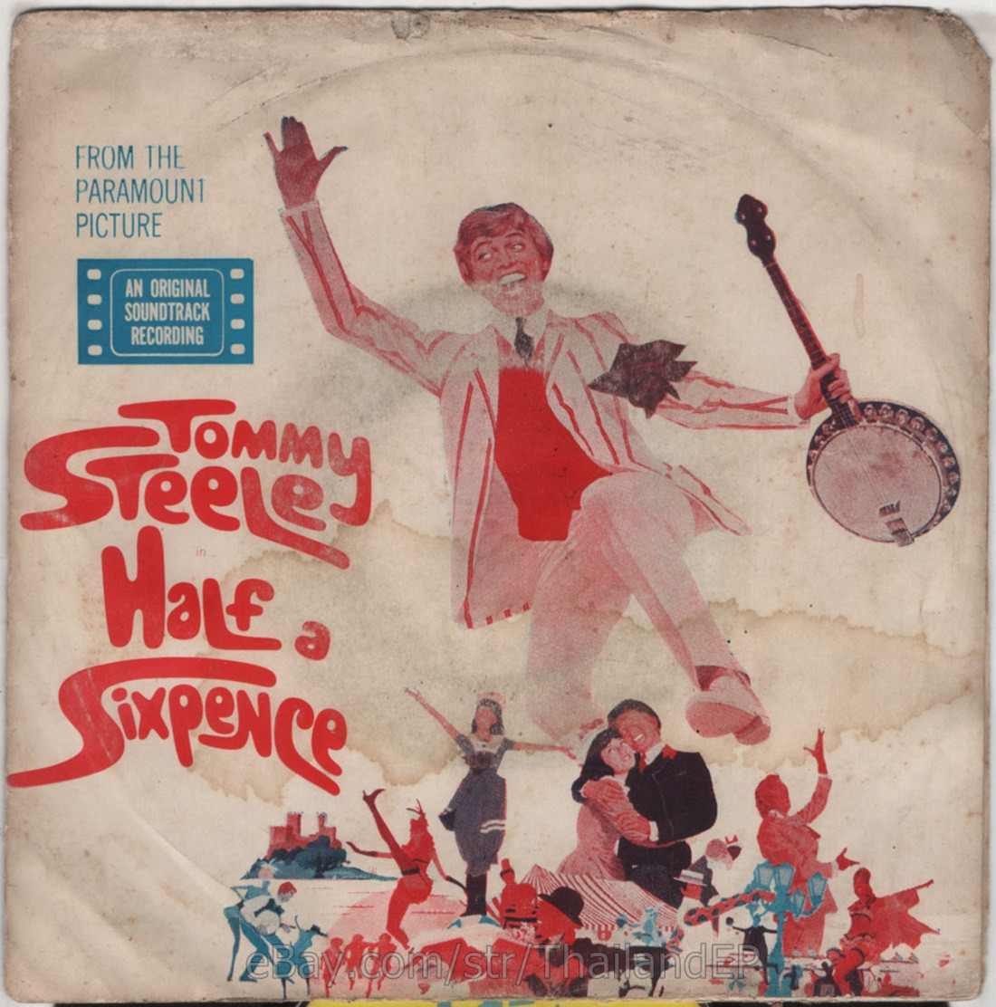 Tommy Steele � Half A Sixpence (Original Sound Track) 1968 / THAI EP 7