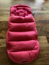 LL Bean Red Down Filled Stroller/car Seat Bun...