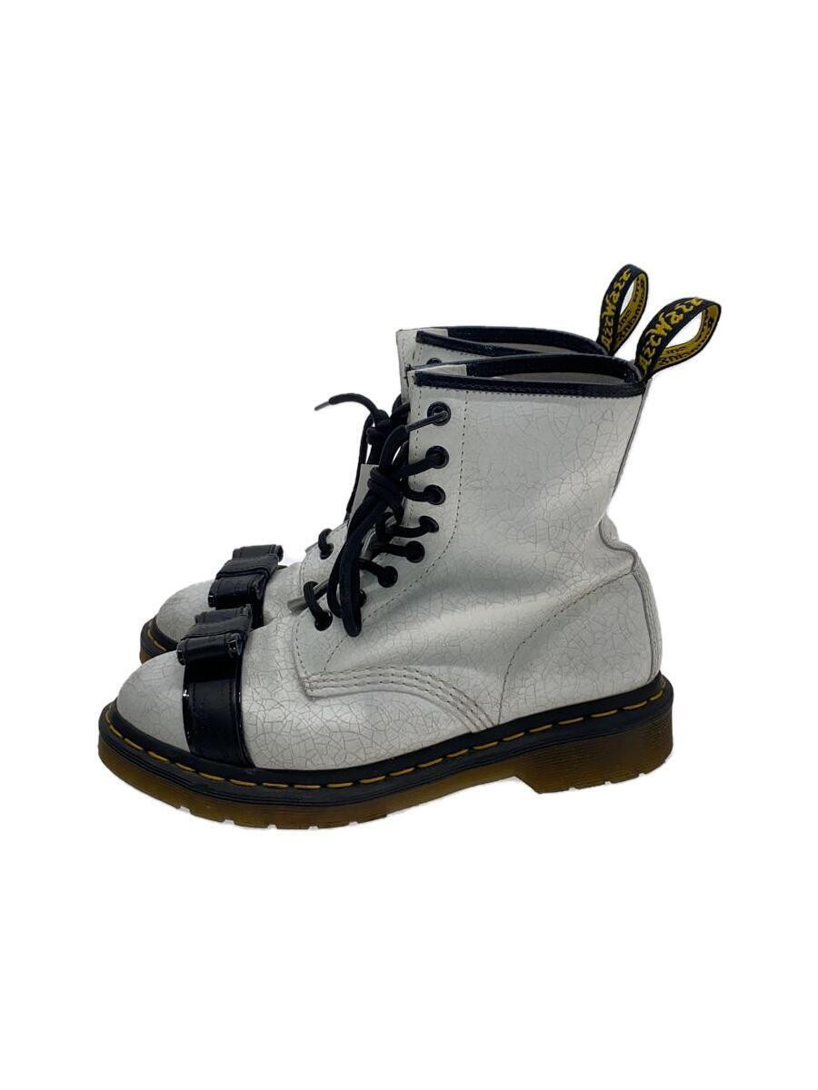 Dr. Martens Lace-Up Boots/Uk5/Wht/1460 858