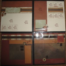 CTMH Passages Pre-Made Scrapbooking Layouts FREE SHIPPING Memory Keeping