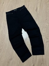 Versace Jeans Couture Dark blue TROUSERS SIZE 36 50 Made in Italy