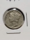 1927-D  Mercury Dime, Very Good grade