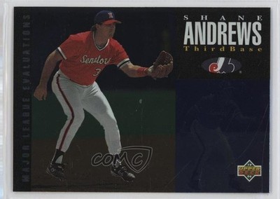 1994 Upper Deck Minor League Baseball Major Evaluations Shane Andrews #153 03wo