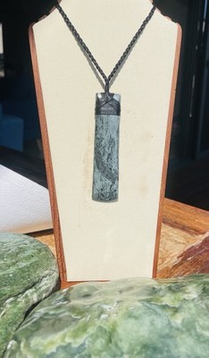 Toki Jade Pendant, New Zealand, Pounamu, Mountain Jade
