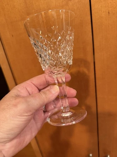 Waterford Crystal Claret Wine Glass 6”  VTG  Alana Buy 1 up to 7!