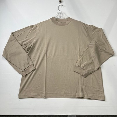 JOHN ELLIOTT Suede Jersey 900 Long Sleeve Tee Men's Size S Dust