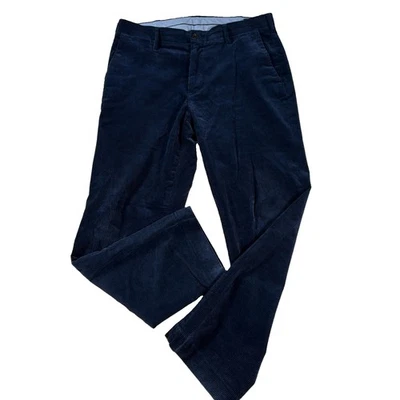 Polo Ralph Lauren Men’s 33x30 Classic Fit Corduroy Pants Navy Blue Preppy Office - Image 1 of 4