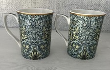 2 Kaffeebecher William Morris Snakeshead  Fine China, Leonardo Collection 2019