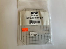 Original Sinar 23 4007 4x5 / 9x12 ground-glass / focusing screen NEW