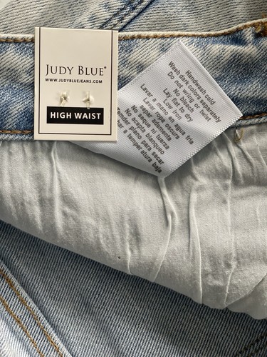 Judy Blue Jeans Damen 15/32 Slim Fit High Rise Comfort Stretch Denim Acid Wash - Bild 8 von 9