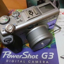 canon powershot g3 digital camera