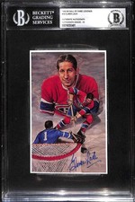 1992-96 Legends Of Hockey 50 Elmer Lach HOF BGS Auto 10 Autograph BAS B101715