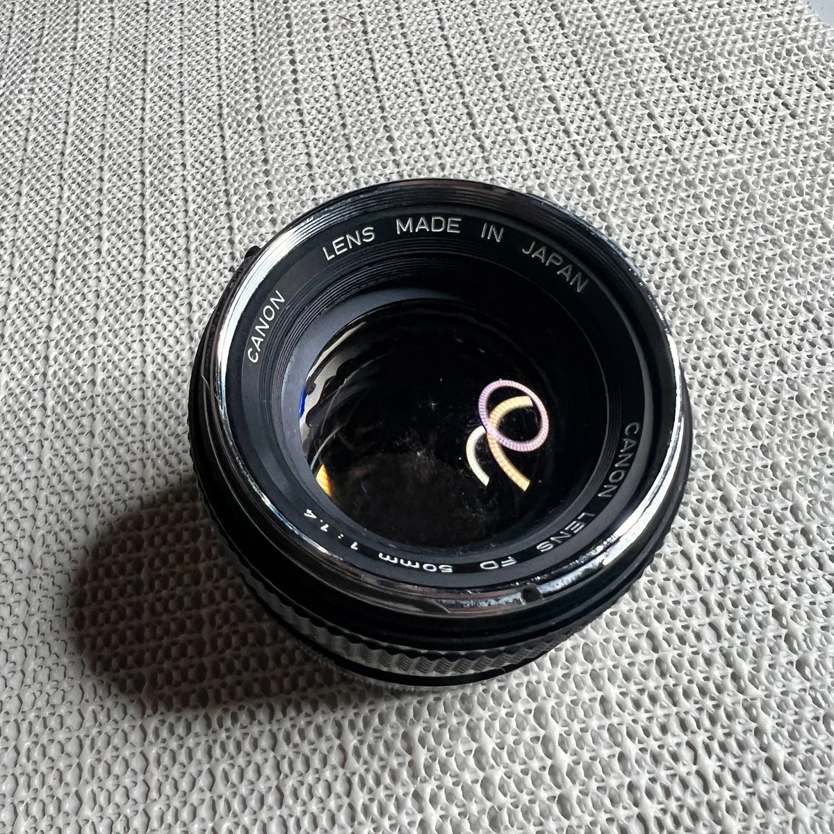 Canon FD 50mm f/1.4 Camera Lenses for sale | eBay