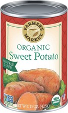 Farmer's Market Organic Sweet Potato, 15 oz