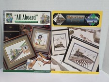 Vintage Train Cross StichPatterns Gary D Hann...