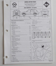 Revue technique Opel FRONTERA