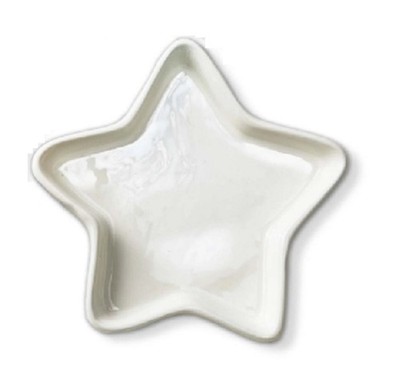 TAG Star Appetizer Plate, White (G19429WHITE)