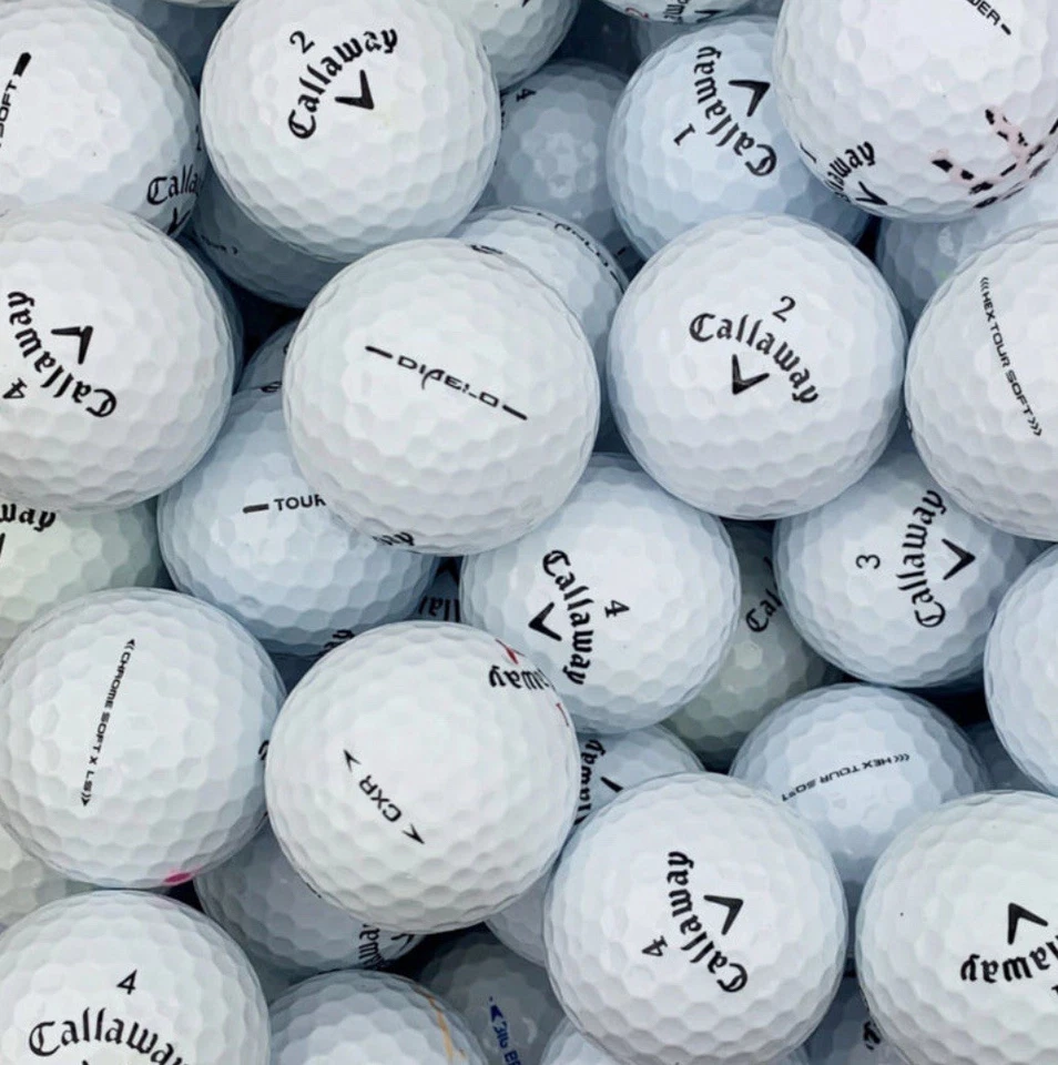 50 CALLAWAY MIX GOLFBÄLLE/LAKEBALLS AAAA/AAA