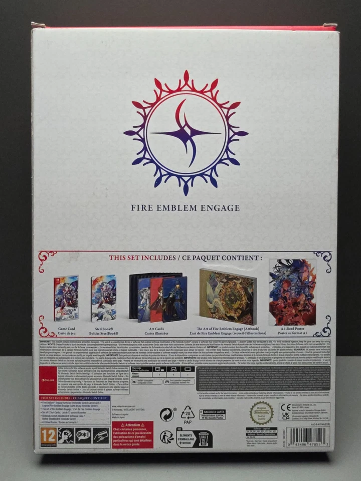 FIRE EMBLEM ENGAGE DIVINE EDITION NINTENDO SWITCH PAL OVP CIB KOMPLETT TOP RAR - Bild 2 von 4