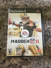 Madden NFL 11 - Sony PlayStation 2 - Case, Manual And Disc