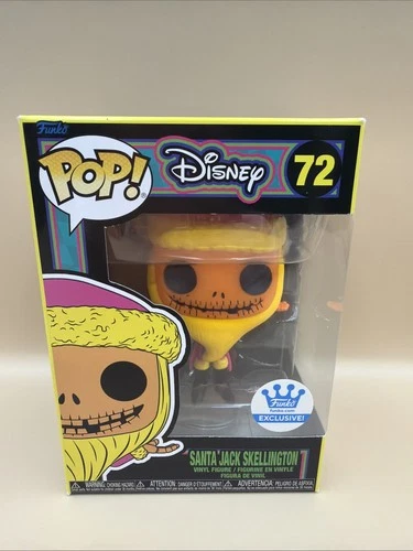 Funko Pop! Disney - Jack Skellington (Black Light) - Funko (Exclusive) #72