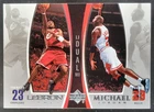 2005-06 Upper Deck Michael Jordan LeBron James Jordan/LeBron #LJMJ10 USA CG4