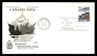 Mayfairstamps Canada FDC 1972 Mountain Goats Water Scene First Day Cover aax_550