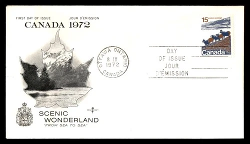 Mayfairstamps Canada FDC 1972 Mountain Goats Water Scene First Day Cover aax_550